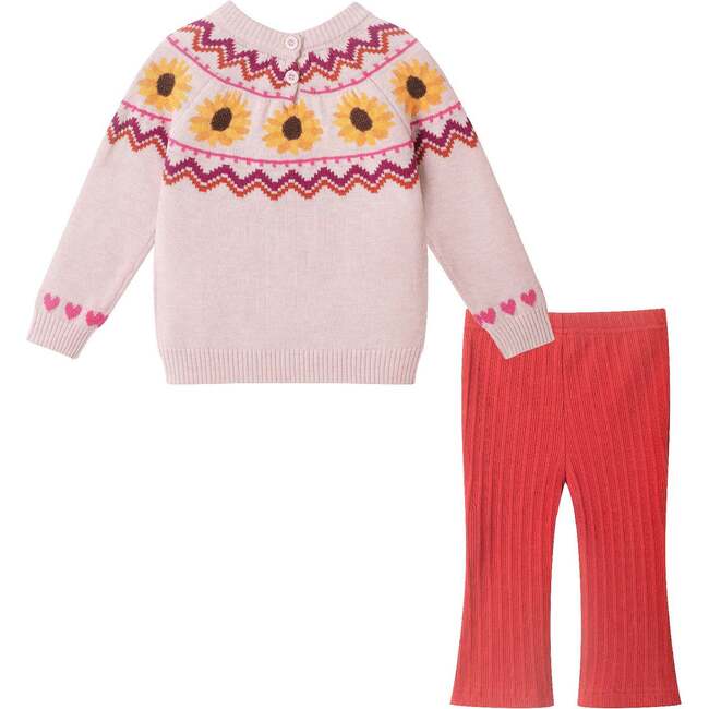 Infant Fair Isle Sweater & Legging Set, Sunflower - Mixed Apparel Set - 6
