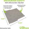 Silicone Mat for Learn 'N Fold Learning Tower®, Grey - Play Tables - 4