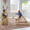 Learn 'N Climb Triangle - Knock Down, Natural - Activity Gyms - 5