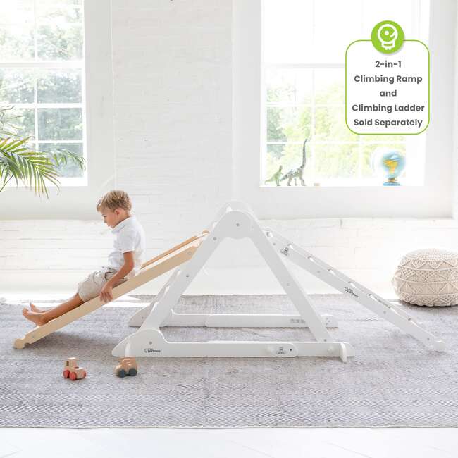Learn 'N Climb Triangle - Knock Down, Soft White - Activity Gyms - 6