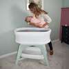 EVI Smart Bassinet, White on Mint - Bassinets - 6