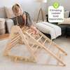 Learn 'N Climb Triangle - Knock Down, Natural - Activity Gyms - 6