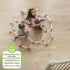 Indoor Climbing Gym - Large, Soft White w/Natural - Activity Gyms - 5