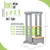 Explore 'N Store® Learning Tower®, Silver Drp w/Natural - Play Tables - 4
