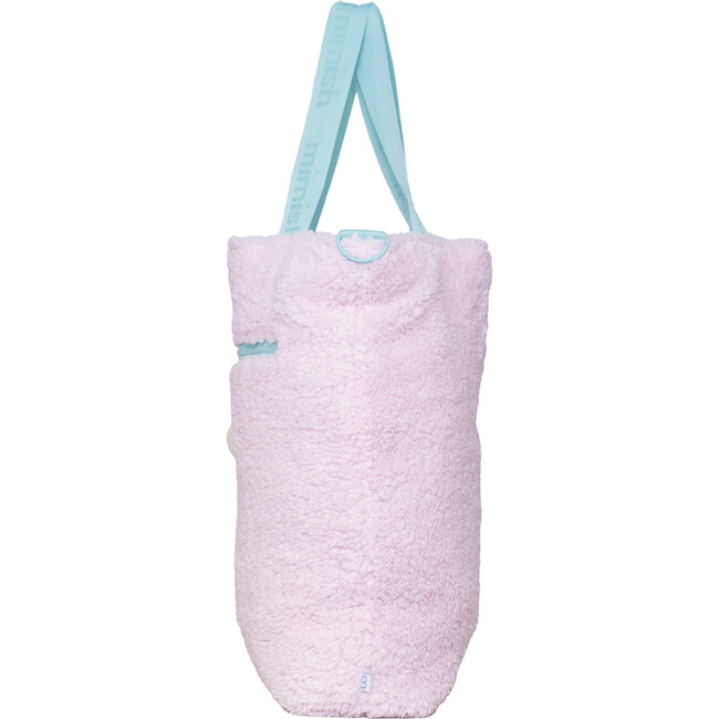 Snuggle Tote XL, Cotton Candy Pink/ Fair Aqua - Bags - 2