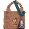 Sherpa Tote Bag with Matching Coin Purse, Skating Sloth - Bags - 4