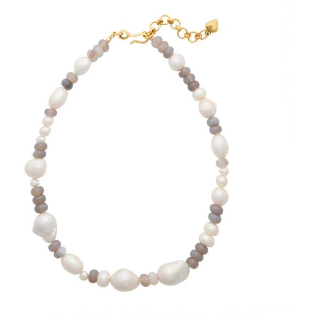 Marley Necklace, Gray