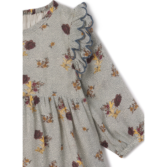 Kate Baby Set in Dotted Floral - Dresses - 2
