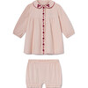 Collier Baby Set in Blushing Pink - Dresses - 1 - thumbnail