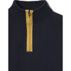 Griffin Half Zip in University Blue - Sweaters - 2