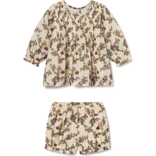 Charlotte Baby Set in Harvest Toile