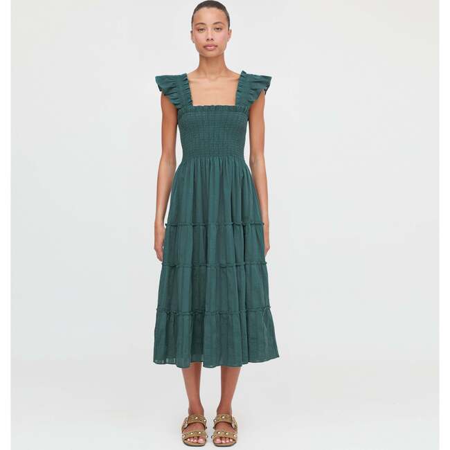 The Ellie Nap Dress, Midnight Green - Dresses - 2