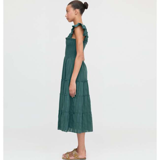 The Ellie Nap Dress, Midnight Green - Dresses - 4