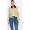 The Clarisse Jacket, Khaki Canvas - Jackets - 2