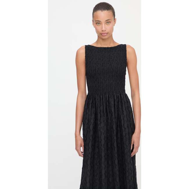 The Cosima Nap Dress, Black Fil Coupé - Dresses - 3