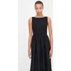 The Cosima Nap Dress, Black Fil Coupé - Dresses - 3