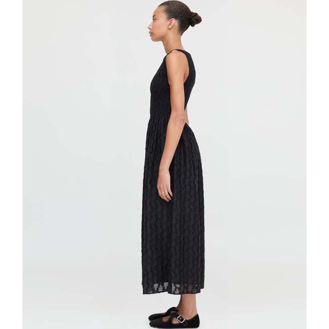 The Cosima Nap Dress, Black Fil Coupé - Dresses - 4