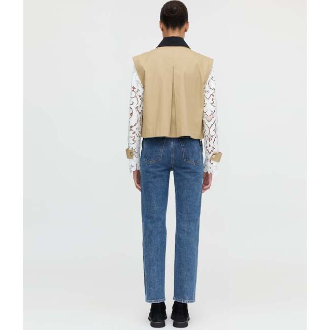 The Clarisse Jacket, Khaki Canvas - Jackets - 4