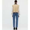 The Clarisse Jacket, Khaki Canvas - Jackets - 4
