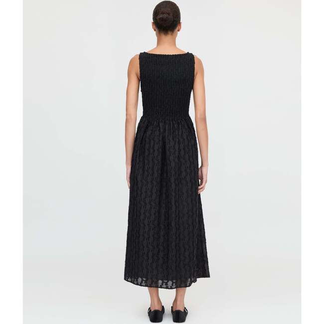 The Cosima Nap Dress, Black Fil Coupé - Dresses - 5