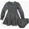 The Baby Viviana Nap Dress, Florentine Ditsy - Dresses - 1 - thumbnail