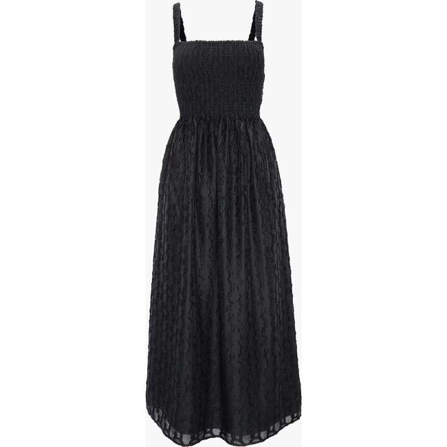 The Anita Nap Dress, Black Fil Coupé