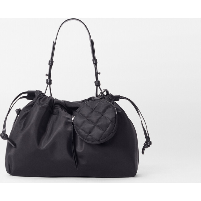 Small Waverly Shoulder, Black