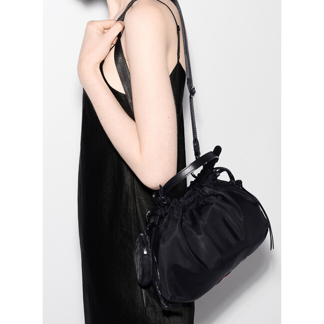 Small Waverly Shoulder, Black - Bags - 4