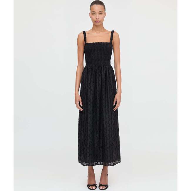 The Anita Nap Dress, Black Fil Coupé - Dresses - 2