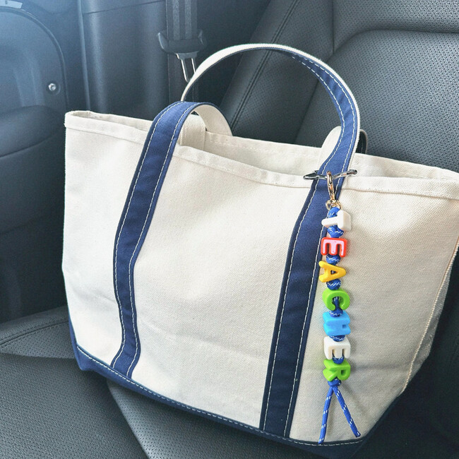 TEACHER Bag Charm, Blue - Bags - 2