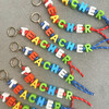 TEACHER Bag Charm, Red - Bags - 4