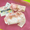 Personalized Baby Tie-Dye Bodysuit, Dustdye Rose Pink/Beige - Sweatshirts - 3