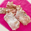 Personalized Baby Tie-Dye Bodysuit, Dustdye Rose Pink/Beige - Sweatshirts - 4