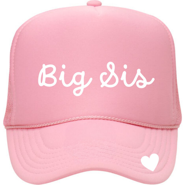 Big Sis Trucker Hat, Pink