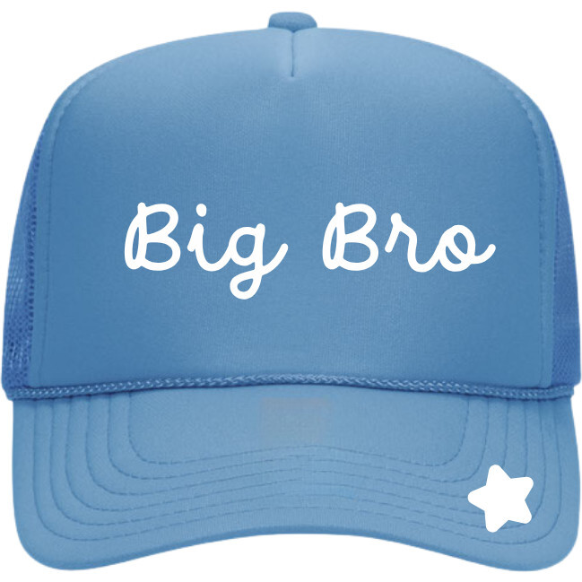 Big Bro Trucker Hat, Blue