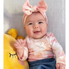 Personalized Baby Tie-Dye Bodysuit, Dustdye Rose Pink/Beige - Sweatshirts - 5