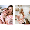 Personalized Adult Tie-Dye Sweatshirt, Dustdye Rose Pink/Beige - Sweatshirts - 3