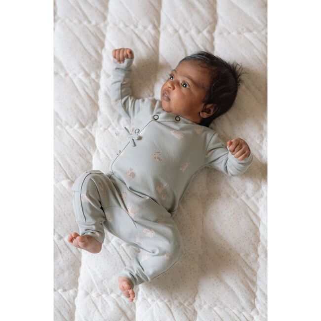 The Littles Kimono Romper, Hoppy-Bunny - Rompers - 3