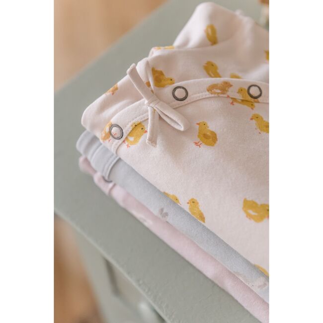 The Littles Kimono Romper, Cheerful-Chick - Rompers - 5
