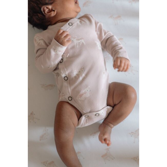 The Littles Long Sleeve Kimono One-Piece, Dear-Lamb - Onesies - 4