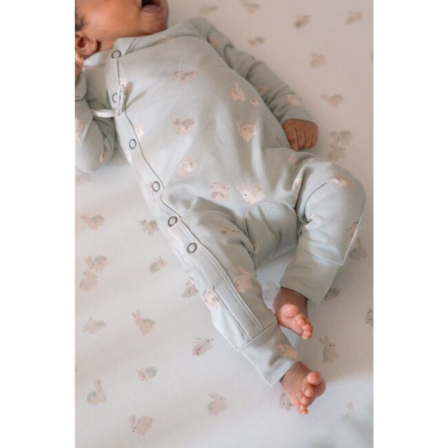 The Littles Kimono Romper, Hoppy-Bunny - Rompers - 4
