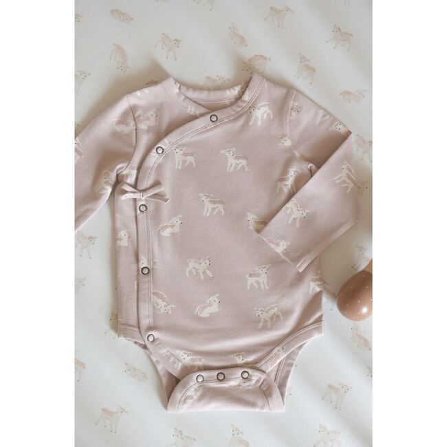 The Littles Long Sleeve Kimono One-Piece, Dear-Lamb - Onesies - 5
