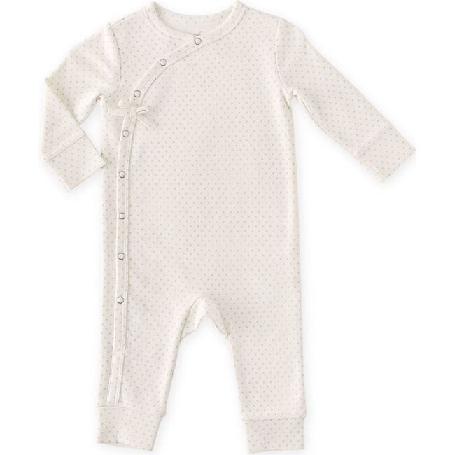 Kimono Romper, Pin-Dot-Pebble
