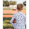 The Organic Long Sleeve Pajama Set, Football - Pajamas - 3