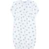 Blue Heart Print Gown - Nightgowns - 1 - thumbnail