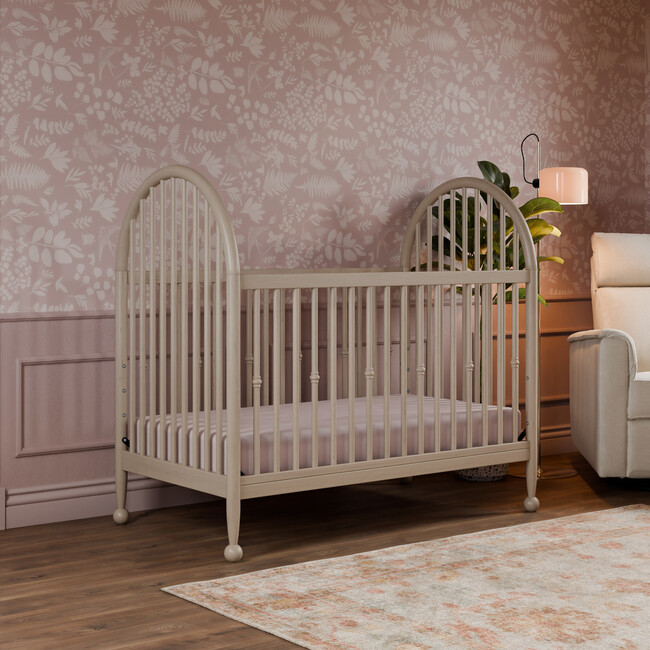 Alouette 3-in-1 Convertible Spindle Crib - Cribs - 2