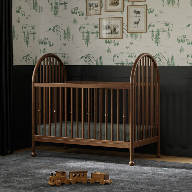 Alouette 3-in-1 Convertible Spindle Crib - Cribs - 2