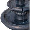 Teamson Home 2-Tier Birdbath Water Fountain Outdoor Garden with Shallow Basin - Fountains - 6