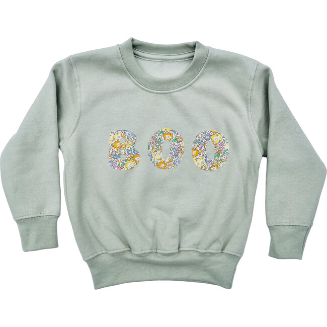 Liberty of London 'Boo' Children's Jumper, Sage