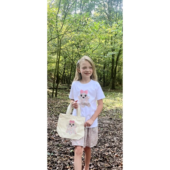 Liberty of London Childrens Ghost Short Sleeve T-Shirt, White - T-Shirts - 2